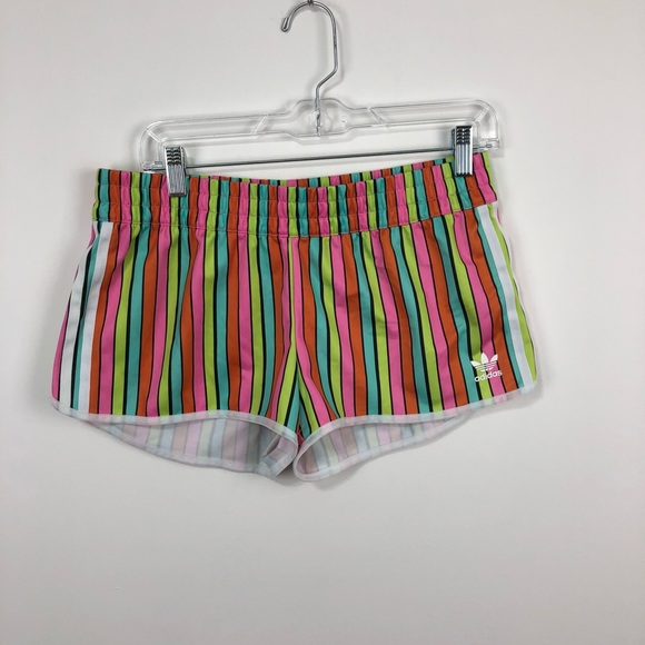 adidas rainbow shorts